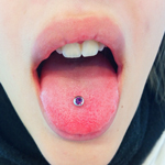piercing lengua zirconia