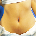piercing ombligo -clasico