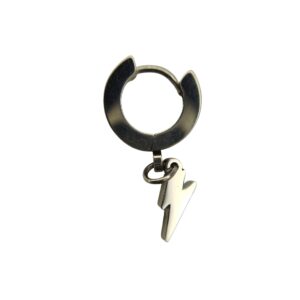 piercing huguie rayo plateado 8mm