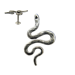 piercing serpiente titanio f136