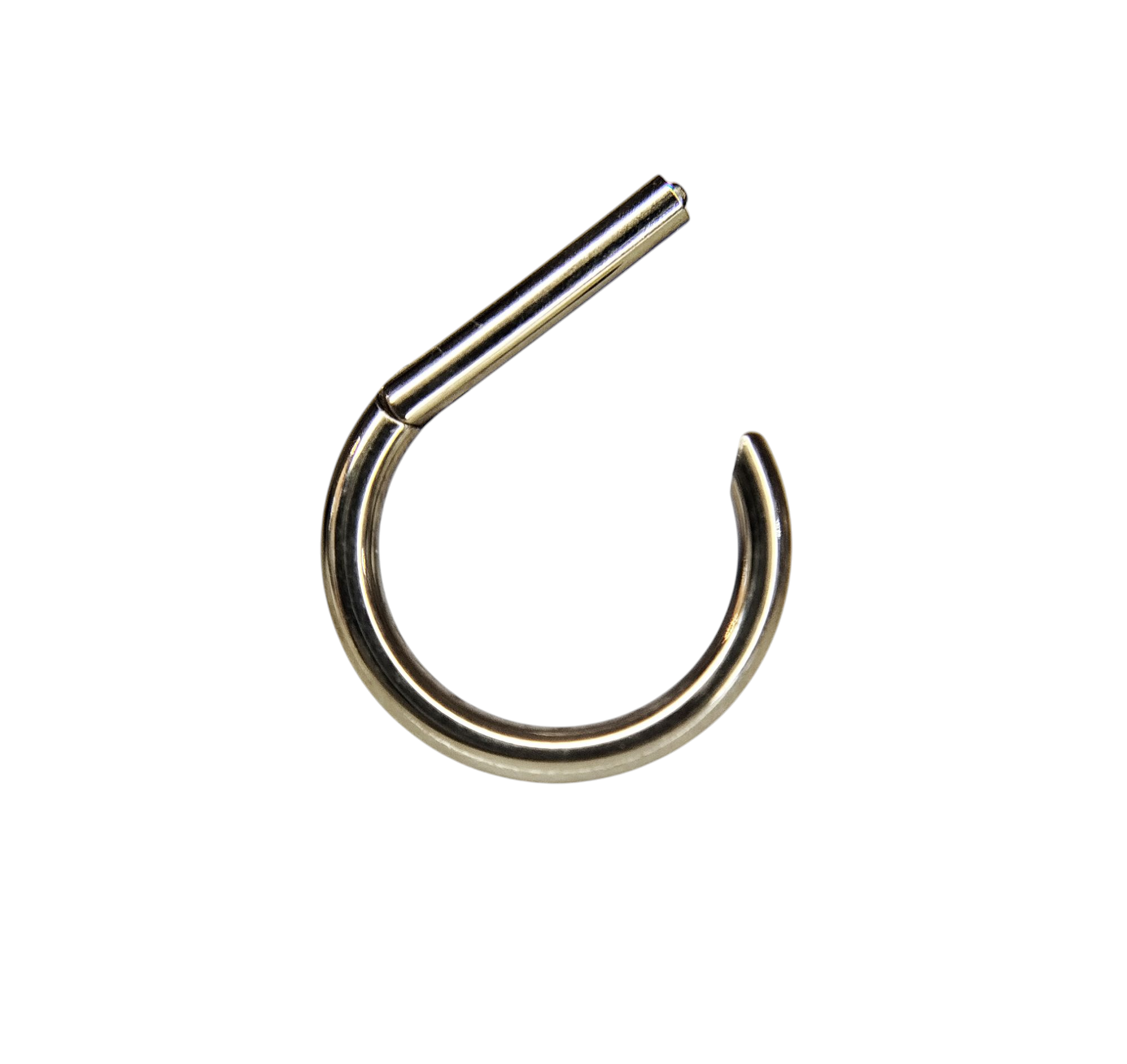 Argollas forma D clicker titanio f136