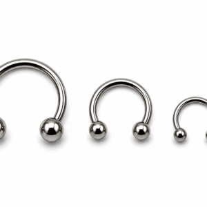 piercing bull doble bolita plateado titanio g23 y f136